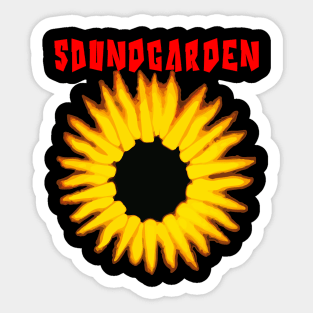 Soundgarden - Black Hole Sun Sticker